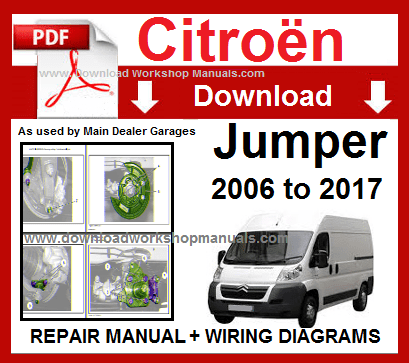 Citroen Jumper PDF Workshop Service Repair Manual Download